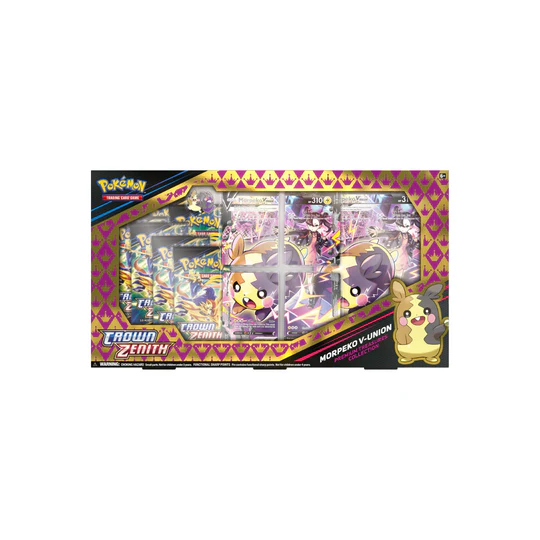 Pokémon TCG: Sword & Shield - Crown Zenith Premium Treasures Collection - Morpeko V-Union - Card Games > Collectables > TCG > CCG -  Pokemon TCG