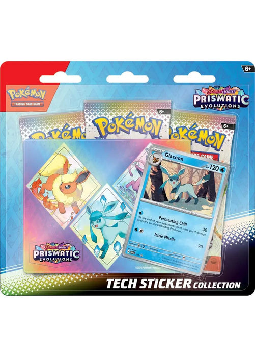 Pokémon TCG: Scarlet & Violet - Prismatic Evolutions - Tech Sticker Collection (preorder)