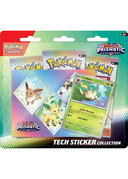 Pokémon TCG: Scarlet & Violet - Prismatic Evolutions - Tech Sticker Collection (preorder)