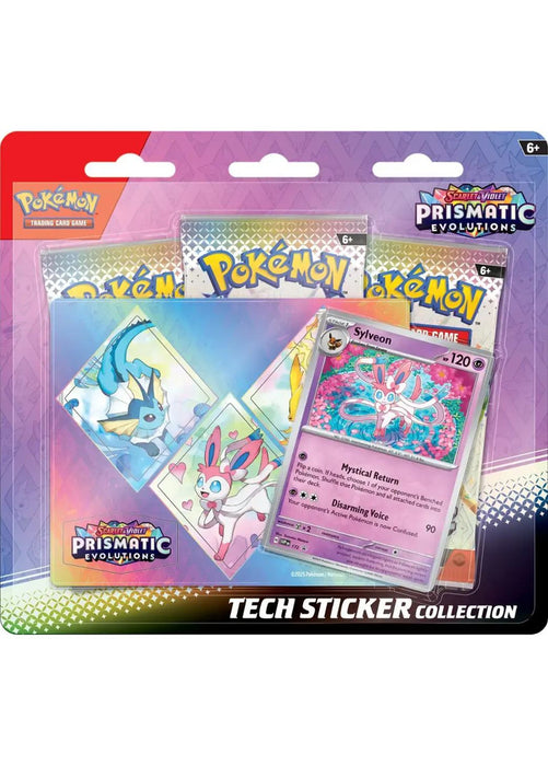 Pokémon TCG: Scarlet & Violet - Prismatic Evolutions - Tech Sticker Collection (preorder)