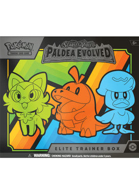 Pokémon TCG: Scarlet & Violet - Paldea Evolved - Elite Trainer Box -  -  Pokemon TCG