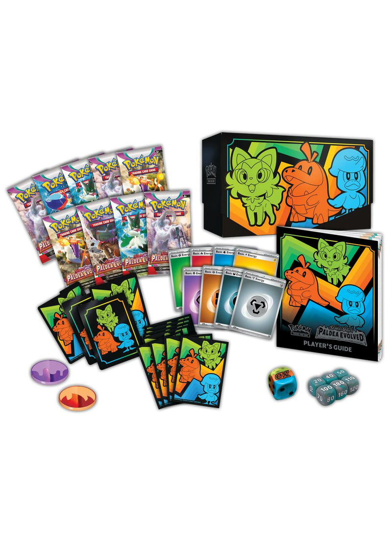 Pokémon TCG: Scarlet & Violet - Paldea Evolved - Elite Trainer Box -  -  Pokemon TCG