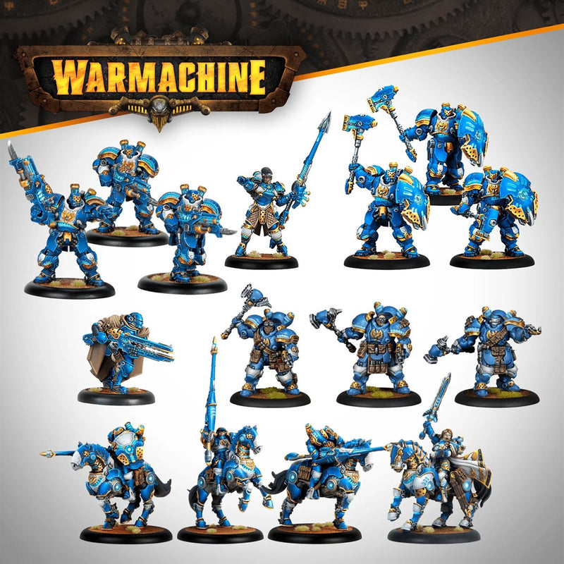 Warmachine - Cygnar Storm Legion - Auxiliary Expansion - Miniature -  Steamforged Games