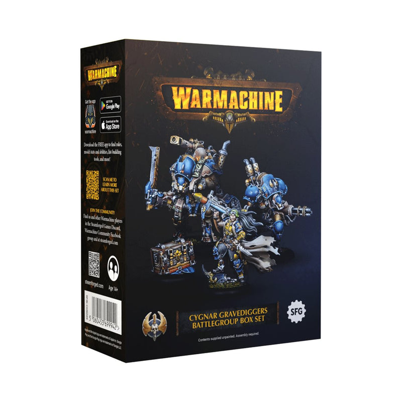 Warmachine - Cygnar Gravediggers - Battlegroup Box - Miniature -  Steamforged Games