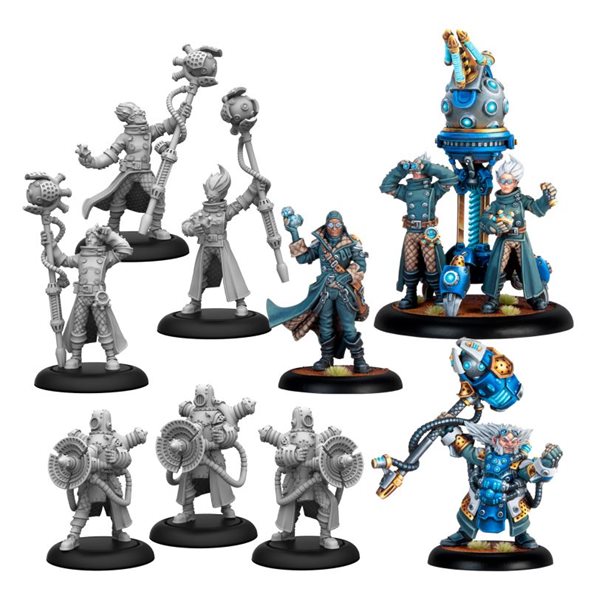 Warmachine - Cygnar Storm Legion - Command Starter - Miniature -  Steamforged Games