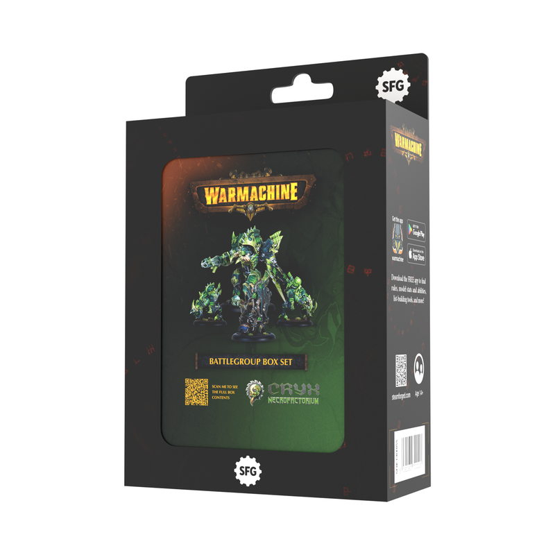 Warmachine - Cryx Necrofactorium - Battlegroup Box