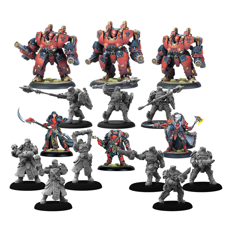 Warmachine - Khador Winter Corps - Auxiliary Expansion - Miniature -  Steamforged Games