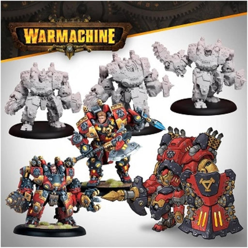 Warmachine - Khador Annihilators - Command Cadre - Miniature -  Steamforged Games