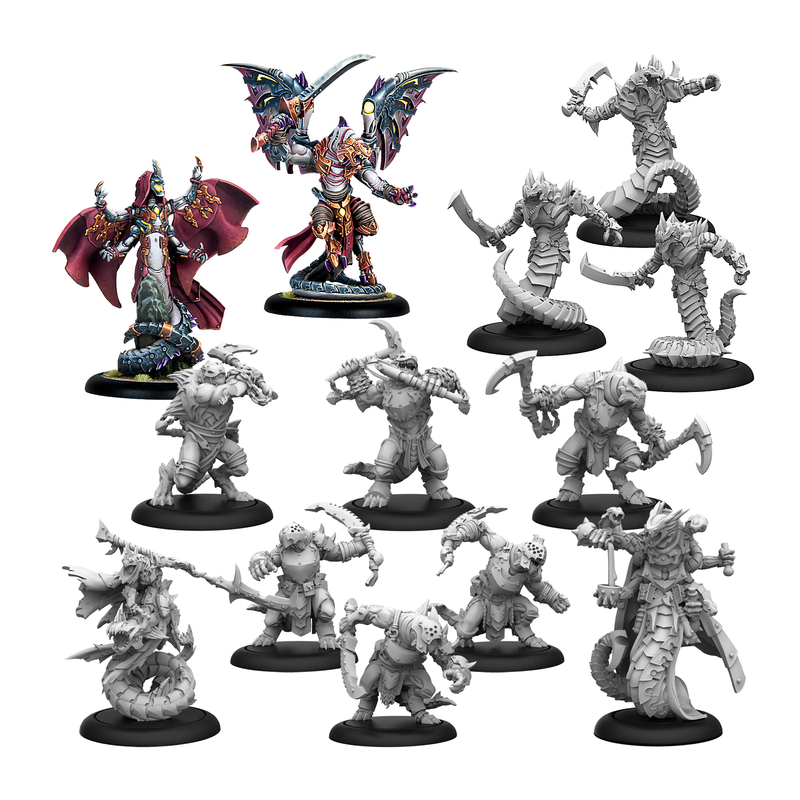 Warmachine - Khymaera Shadowflame Shard - Auxiliary Expansion - Miniature -  Steamforged Games