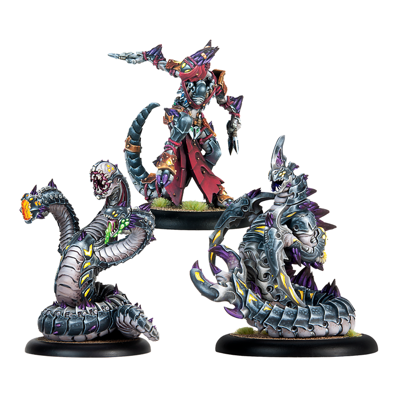 Warmachine - Khymaera Shadowflame Shard - Battlegroup Box - Miniature -  Steamforged Games