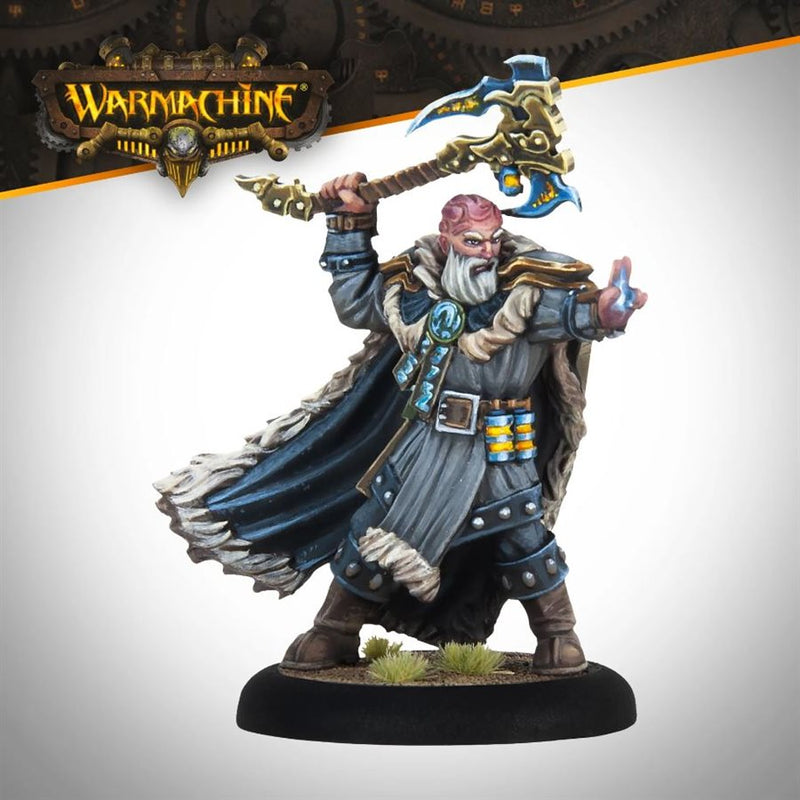 Warmachine - Mercernary - Koldun Lord Damien Korovnik - Miniature -  Steamforged Games