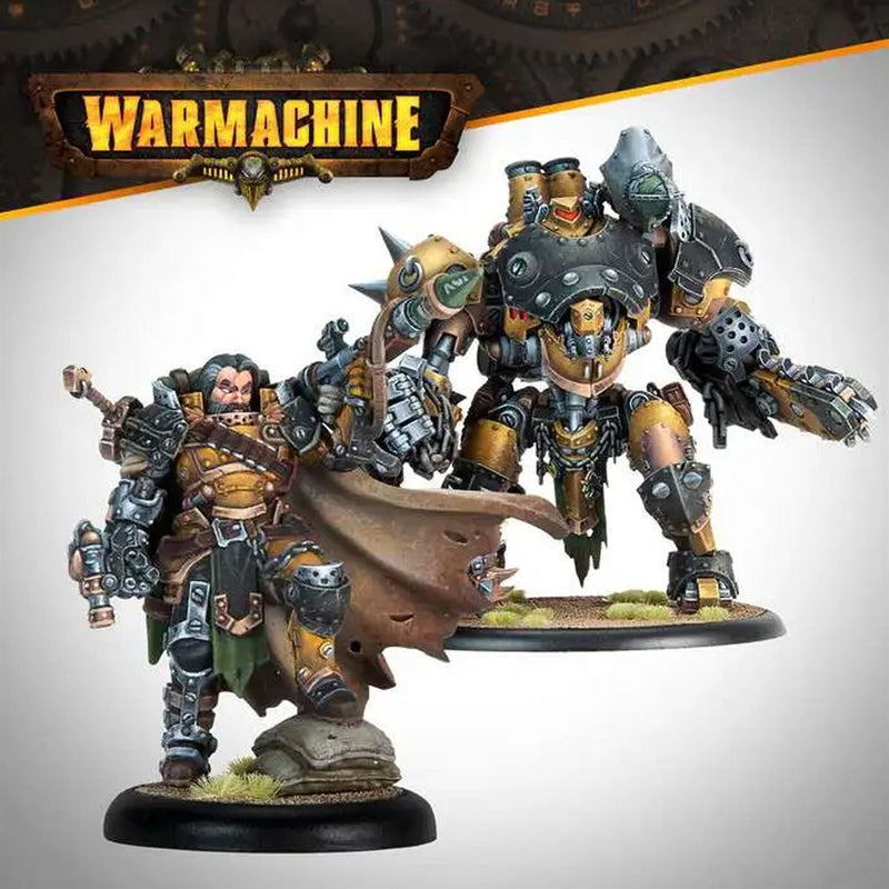 Warmachine - Mercernary - Magnus the Unstoppable and Invictus - Miniature -  Steamforged Games