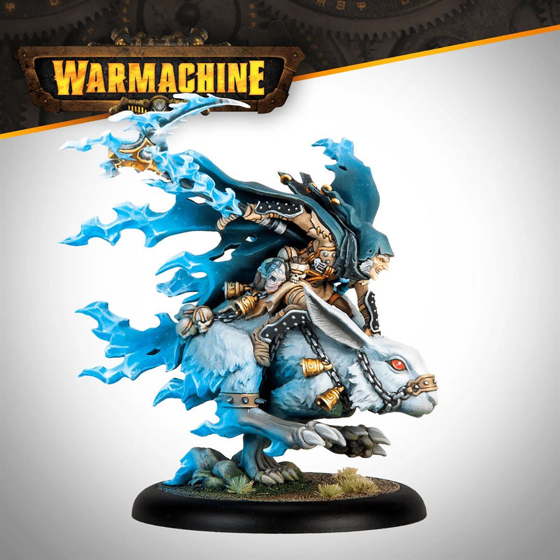 Warmachine - Mercernary - Zacchaeus, Winter's Chill - Miniature -  Steamforged Games