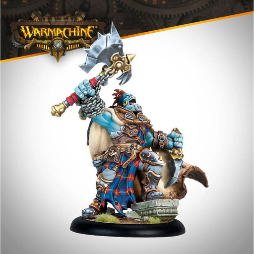 Warmachine - Mercernary - Greygore Boomhowler - Miniature -  Steamforged Games