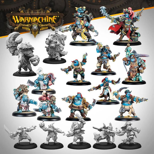 Warmachine - Southern Kriels Brineblood Marauders - Core Expansion - Miniature -  Steamforged Games