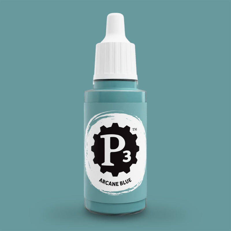 P3 Paints - Arcane Blue - Miniature -  Steamforged Games