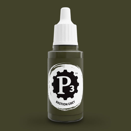 P3 Paints - Bastion Grey - Miniature -  Steamforged Games