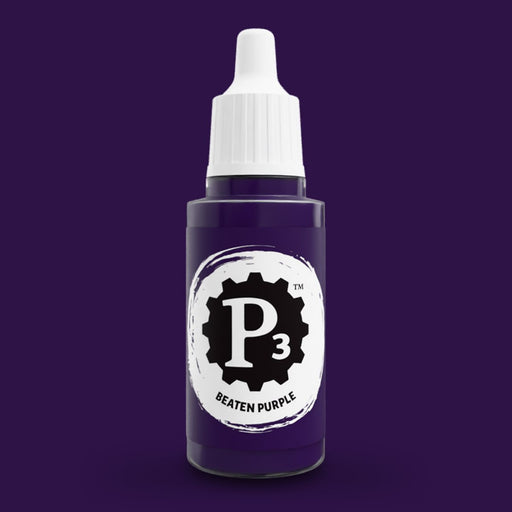 P3 Paints - Beaten Purple - Miniature -  Steamforged Games