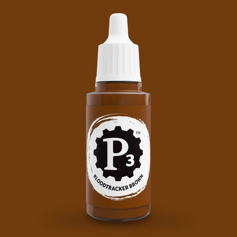 P3 Paints - Bloodtracker Brown - Miniature -  Steamforged Games
