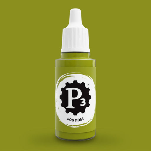 P3 Paints - Bog Moss - Miniature -  Steamforged Games