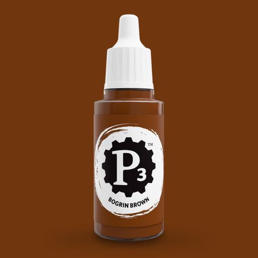 P3 Paints - Bogrin Brown - Miniature -  Steamforged Games