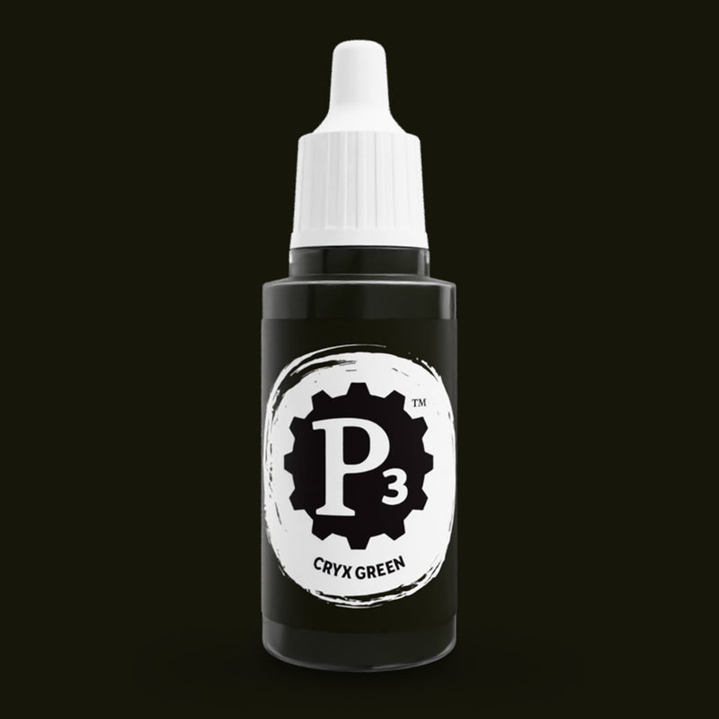 P3 Paints - Cryx Green - Miniature -  Steamforged Games