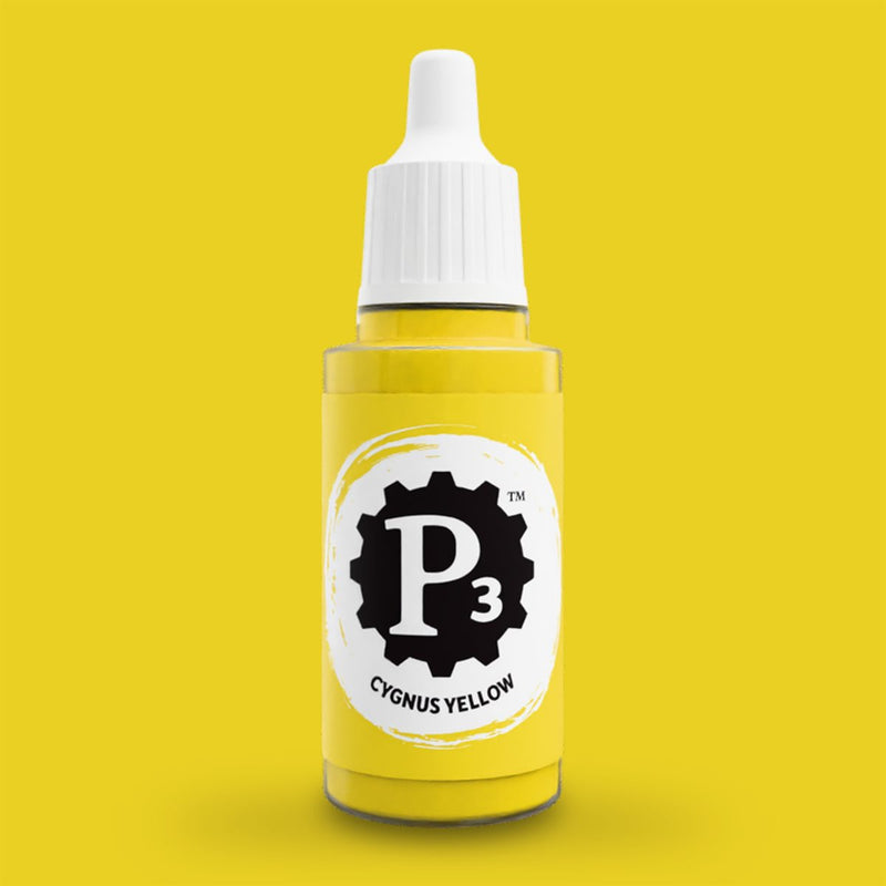 P3 Paints - Cygnus Yellow - Miniature -  Steamforged Games