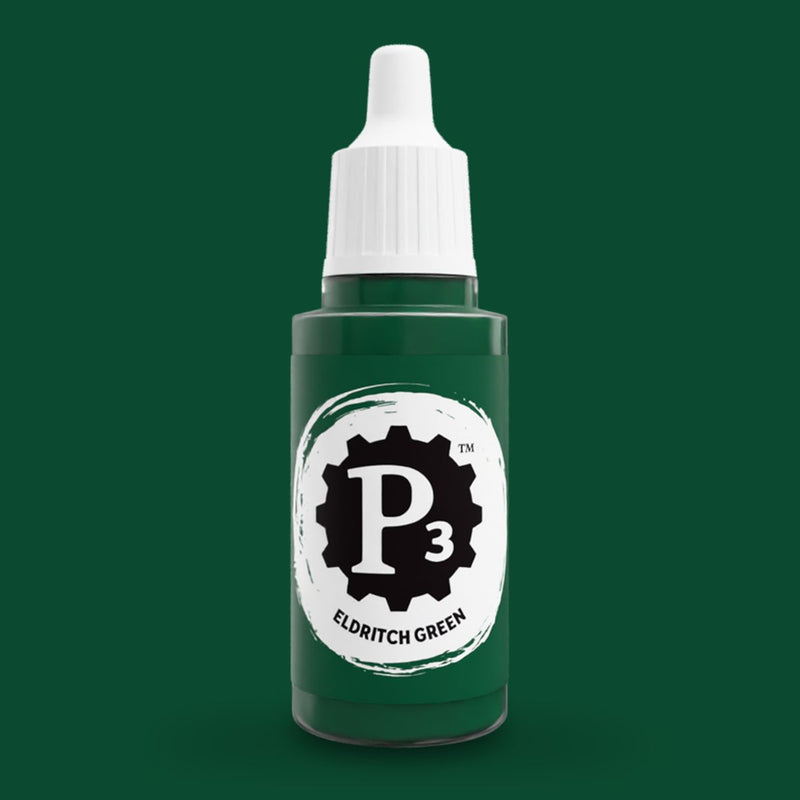 P3 Paints - Eldritch Green - Miniature -  Steamforged Games