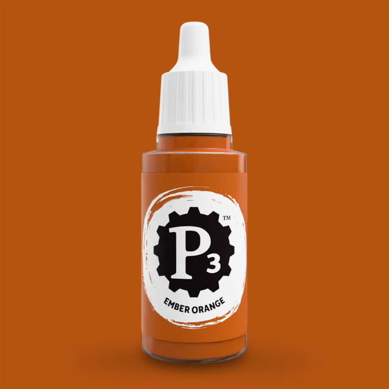 P3 Paints - Ember Orange - Miniature -  Steamforged Games