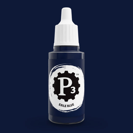 P3 Paints - Exile Blue - Miniature -  Steamforged Games