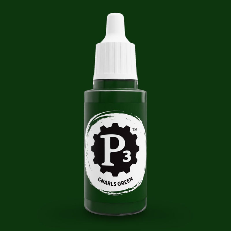 P3 Paints - Gnarls Green - Miniature -  Steamforged Games