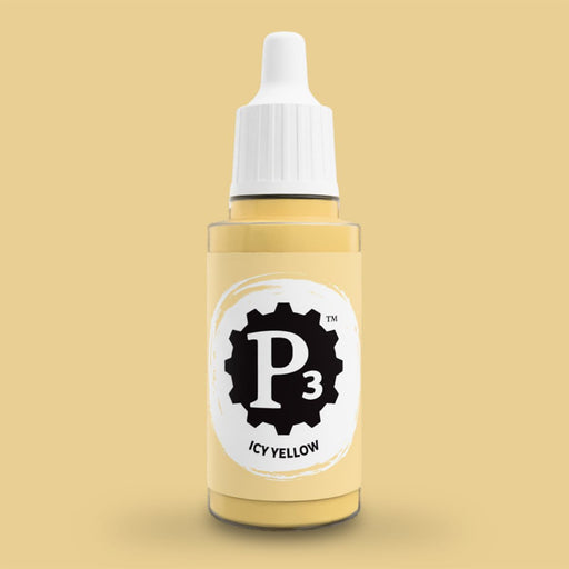 P3 Paints - Icy Yellow - Miniature -  Steamforged Games