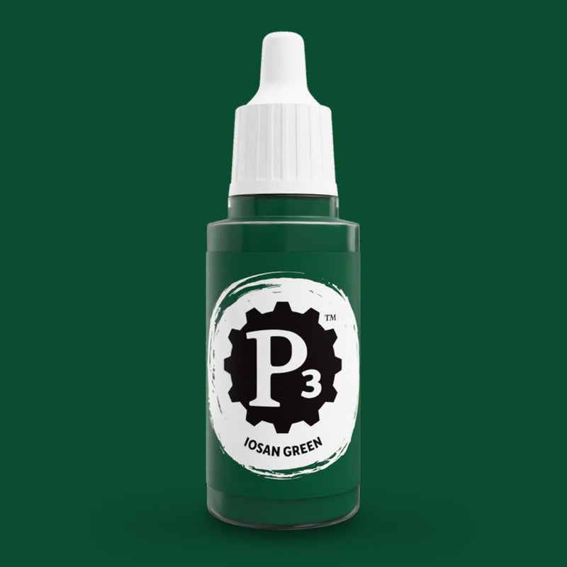 P3 Paints - Iosan Green - Miniature -  Steamforged Games
