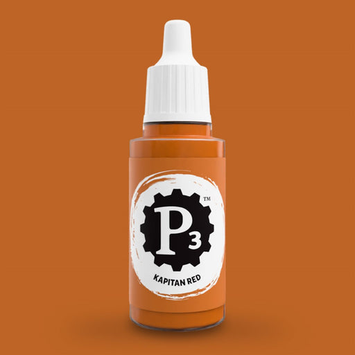 P3 Paints - Kapitan Red - Miniature -  Steamforged Games