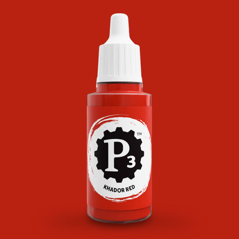 P3 Paints - Khador Red - Miniature -  Steamforged Games