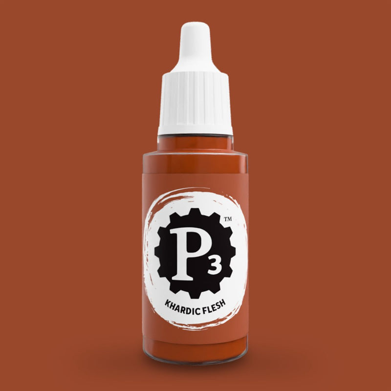 P3 Paints - Khardic Flesh - Miniature -  Steamforged Games