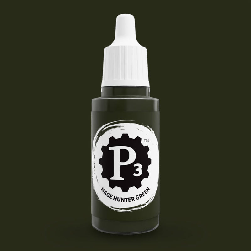P3 Paints - Mage Hunter Green - Miniature -  Steamforged Games