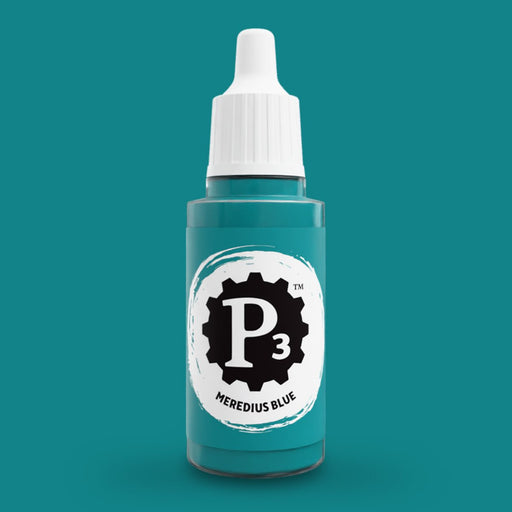 P3 Paints - Meredius Blue - Miniature -  Steamforged Games