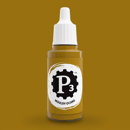 P3 Paints - Mouldy Ochre - Miniature -  Steamforged Games