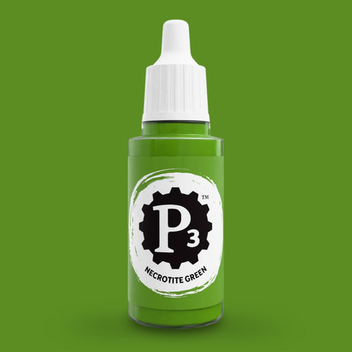 P3 Paints - Necrotite Green - Miniature -  Steamforged Games
