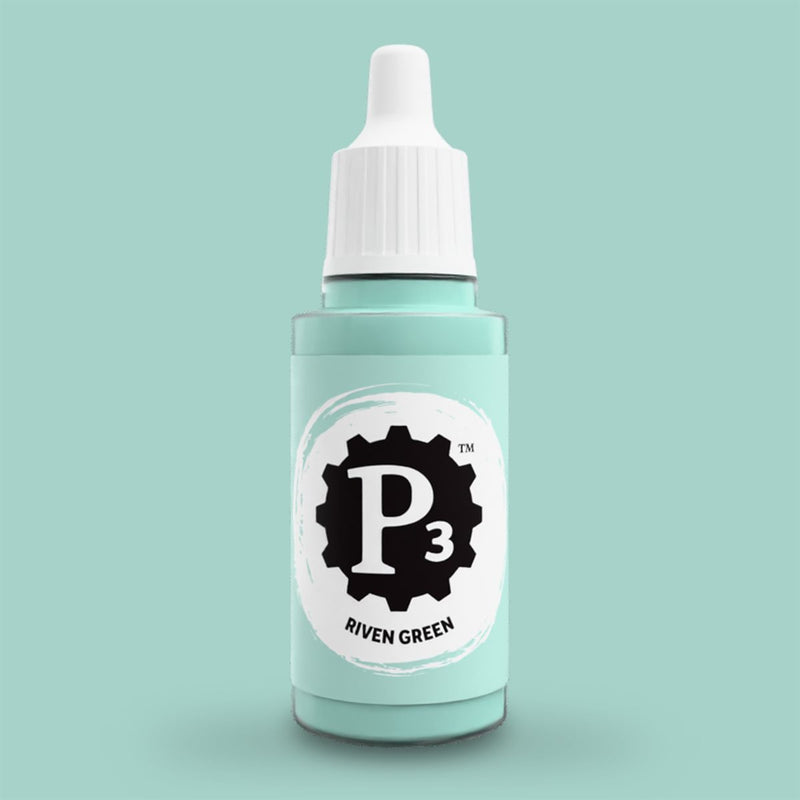 P3 Paints - Riven Green - Miniature -  Steamforged Games