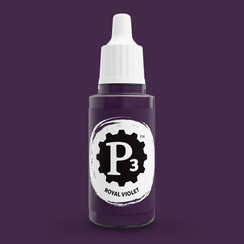 P3 Paints - Royal Violet - Miniature -  Steamforged Games