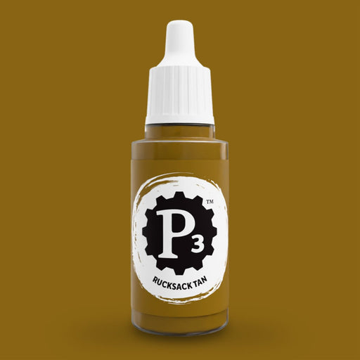 P3 Paints - Rucksack Tan - Miniature -  Steamforged Games