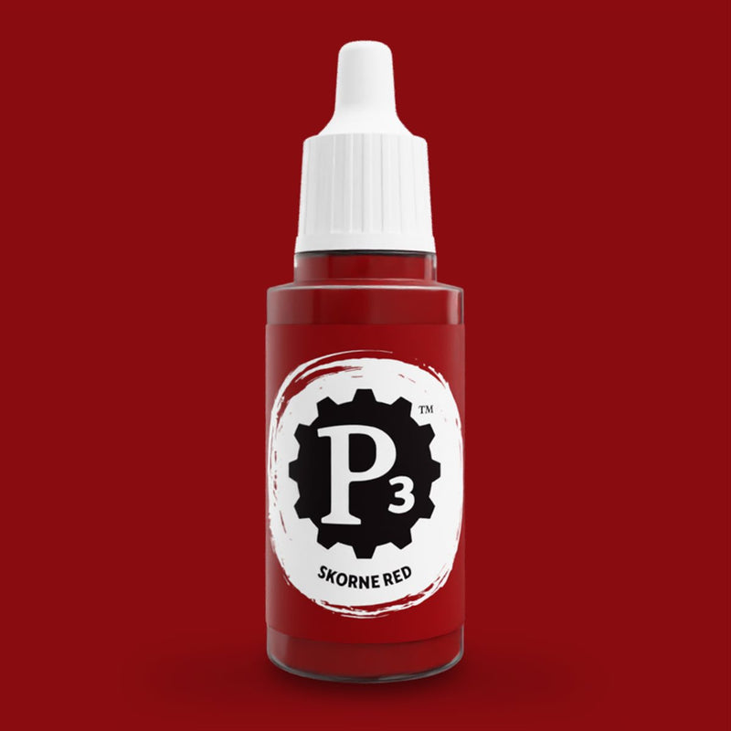 P3 Paints - Skorne Red - Miniature -  Steamforged Games