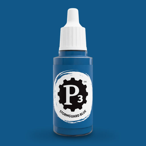 P3 Paints - Stormguard Blue - Miniature -  Steamforged Games