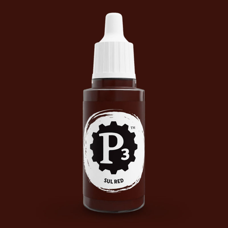 P3 Paints - Sul Red - Miniature -  Steamforged Games