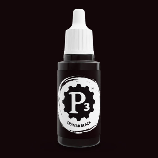 P3 Paints - Thamar Black - Miniature -  Steamforged Games