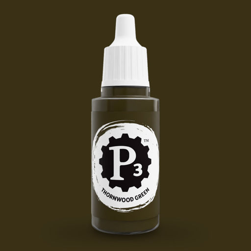 P3 Paints - Thornwood Green - Miniature -  Steamforged Games