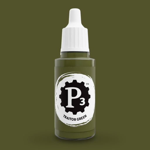 P3 Paints - Traitor Green - Miniature -  Steamforged Games