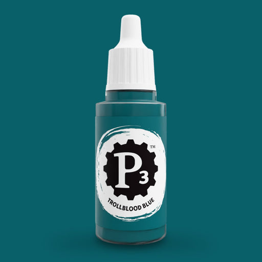 P3 Paints - Trollblood Blue - Miniature -  Steamforged Games